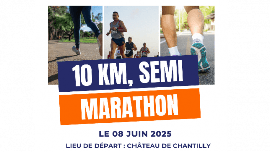 Running à Chantilly le 08 juin 2025