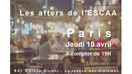 Afterwork à Paris le 10 avril 2025